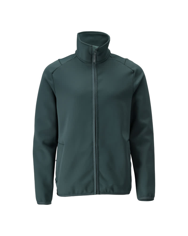 Mascot Fleecepullover mit Reißverschluss Microfleecejacke Größe L, waldgrün
