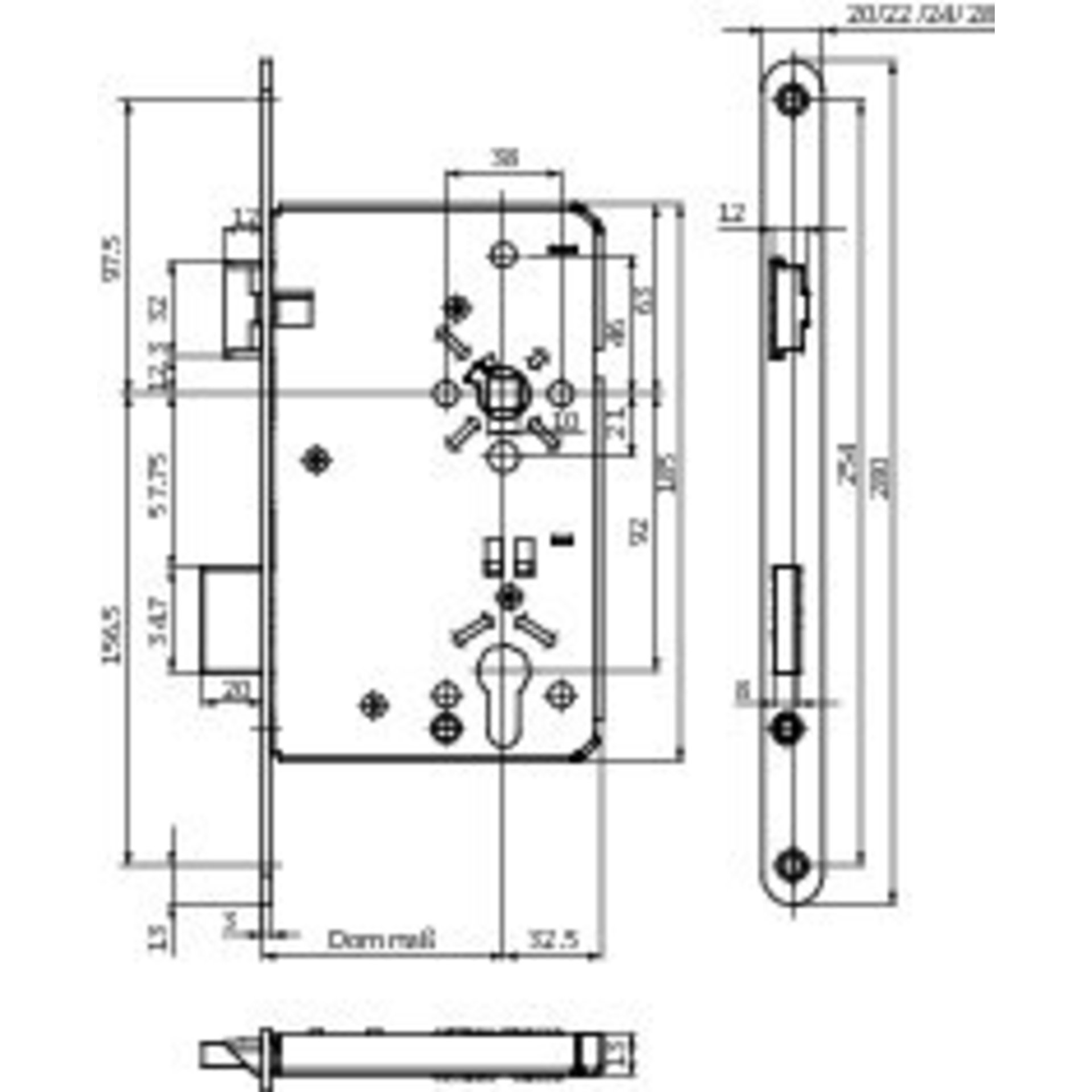 Technische Zeichnung