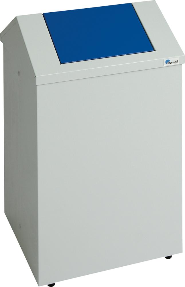 Stumpf Abfalltrennung PWK RAL 7035/5010, 45 Liter