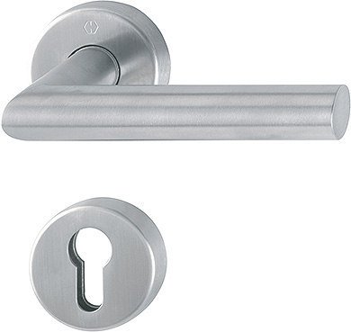 HOPPE Drückergarnitur Amsterdam FS-E1400/42H/42HS,PZ,9,F69,TS 40-65
