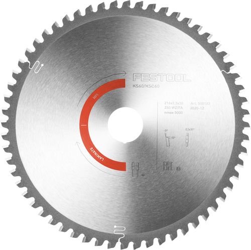 Kreissägeblatt LAMINATE/HPL HW 216x2,3x30 WZ/FA60