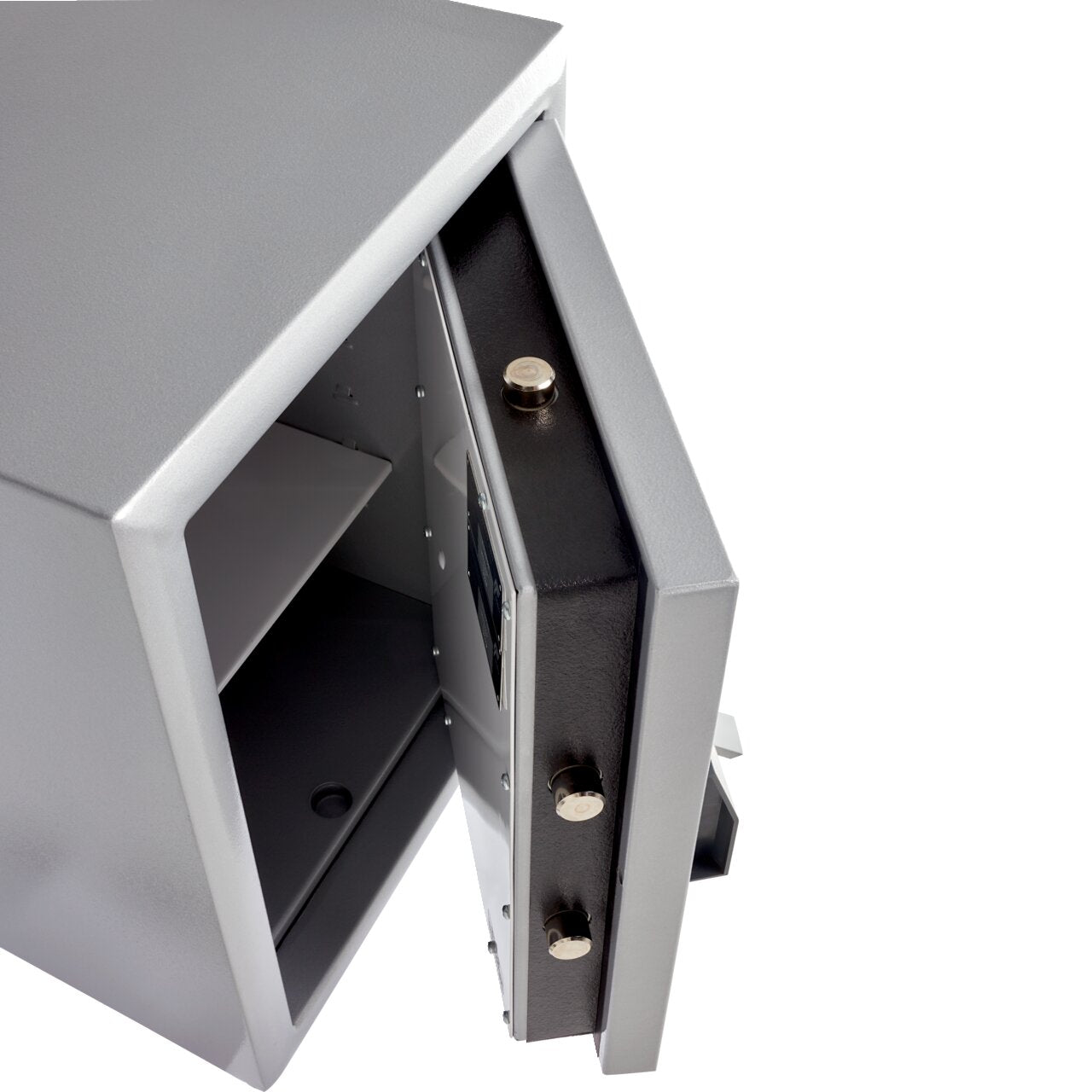 Burg Wächter Wertschutzschrank Diplomat MTD 760 E FP Elektronikschloss Fingerprint Silber-Metallic