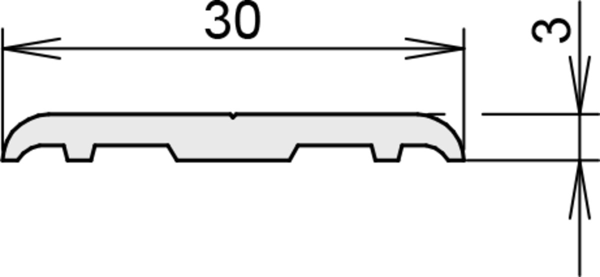 Aluschwelle 308