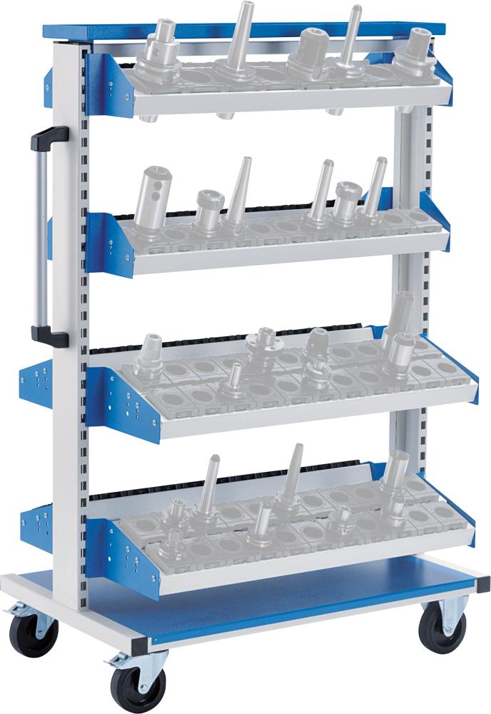 Bedrunka + Hirth CNC-Bestückungswagen m. 8 Aufnahmeböden 990x610x1450