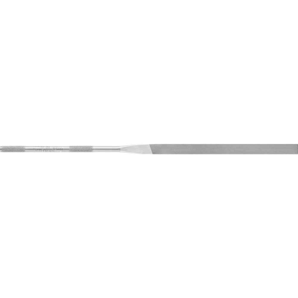 Pferd Präzisions-Nadelfeile Flachstumpf 160mm Schweizer Hieb 2, mittel-