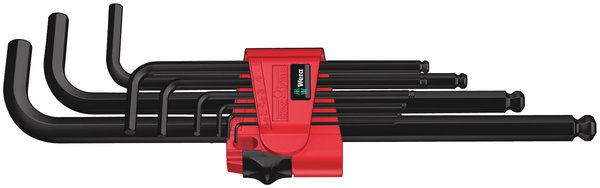 950/9 Hex-Plus 6 L-key set, metric, BlackLaser, 9 pieces