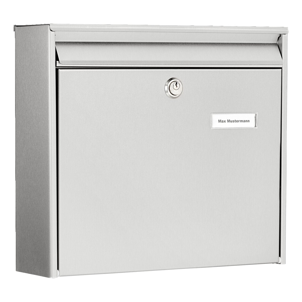 Burg Wächter Briefkasten BORKUM 3877 Ni gelocht Edelstahl
