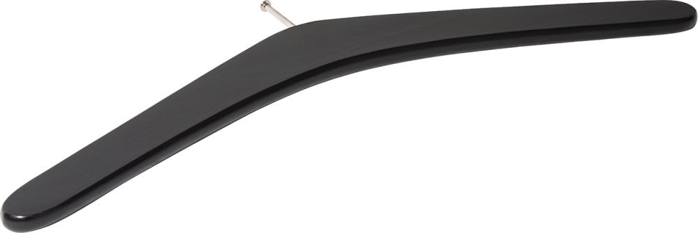 CP Kleiderbügel aus Hartholzfür Serie Classic Farbe Schwarz mit Spezialaufhängung