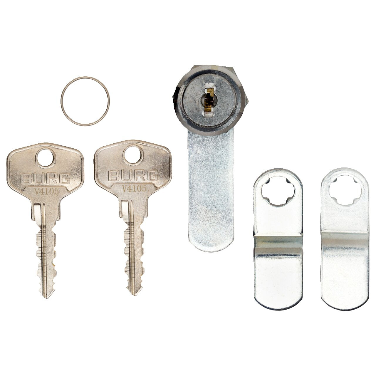 Burg Wächter Universalzylinder ZS 85 SB Hebelzylinder Zinkdruckguss vernickelt 1-12mm