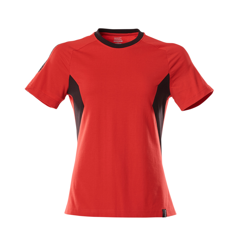 Mascot T-Shirt, Damen Damen T-shirt Größe XL ONE, verkehrsrot/schwarz