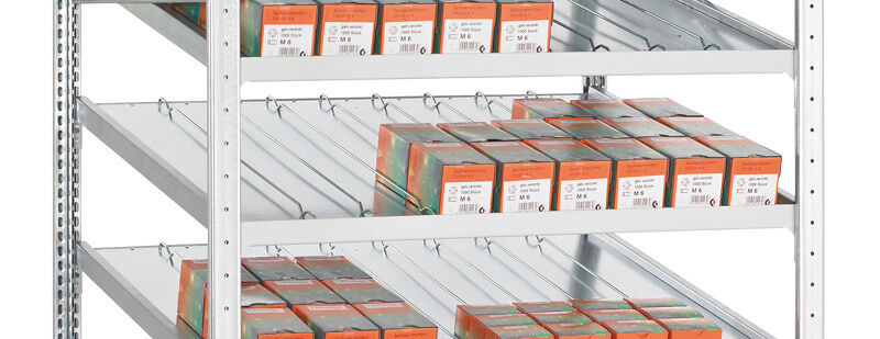 Schulte Zusatzebene für Kanbanregal MULTIplus150 1300x500mm verzinkt