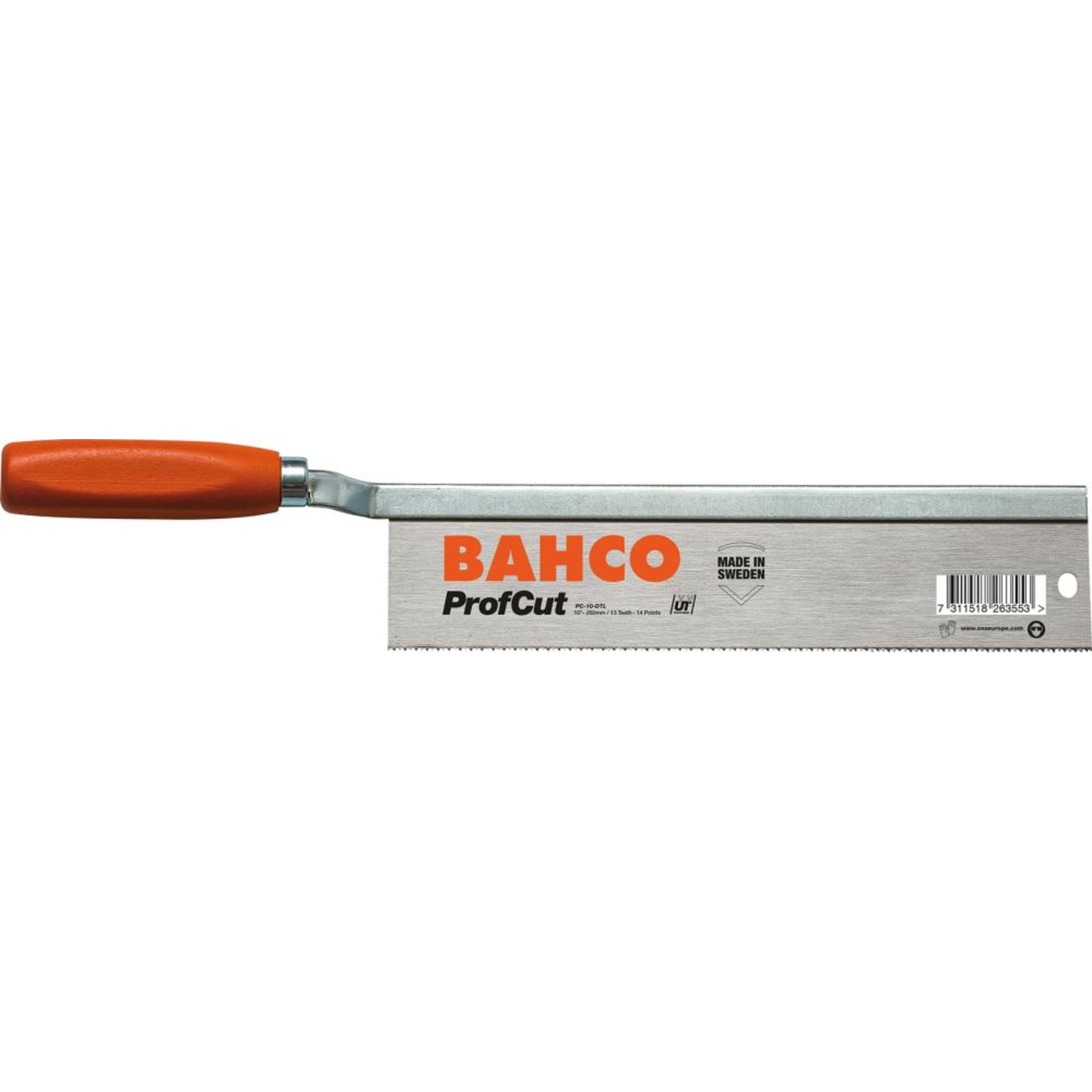 Bahco Feinsäge gekröpft 250 mm