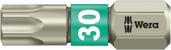 3867/1 TS TORX® bits, stainless, TX 30 x 25 mm