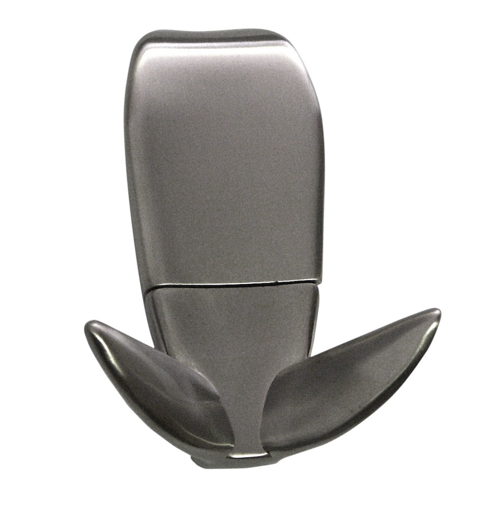 Produktbild Format Hut- / Mantelhaken "Feni" vergoldet 79mm