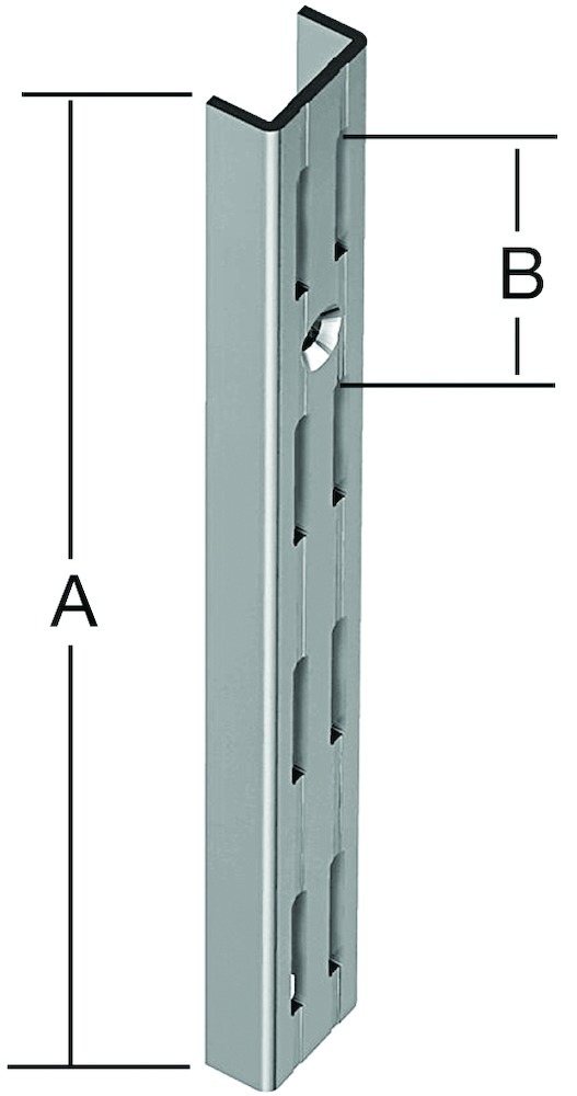 VORMANN Wandschiene 062104, Stahl