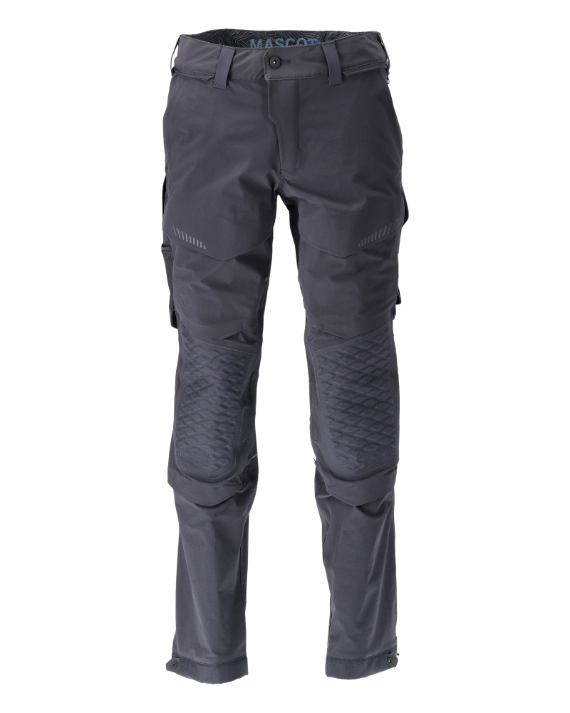 Hose, Knietaschen, Stretch, leicht