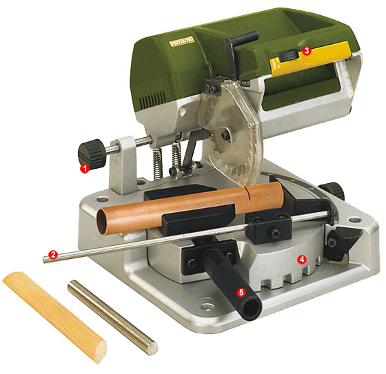 Proxxon Kapp- und Gehrungssäge KGS 80 200W 80mm Sägeblattdurchmesser