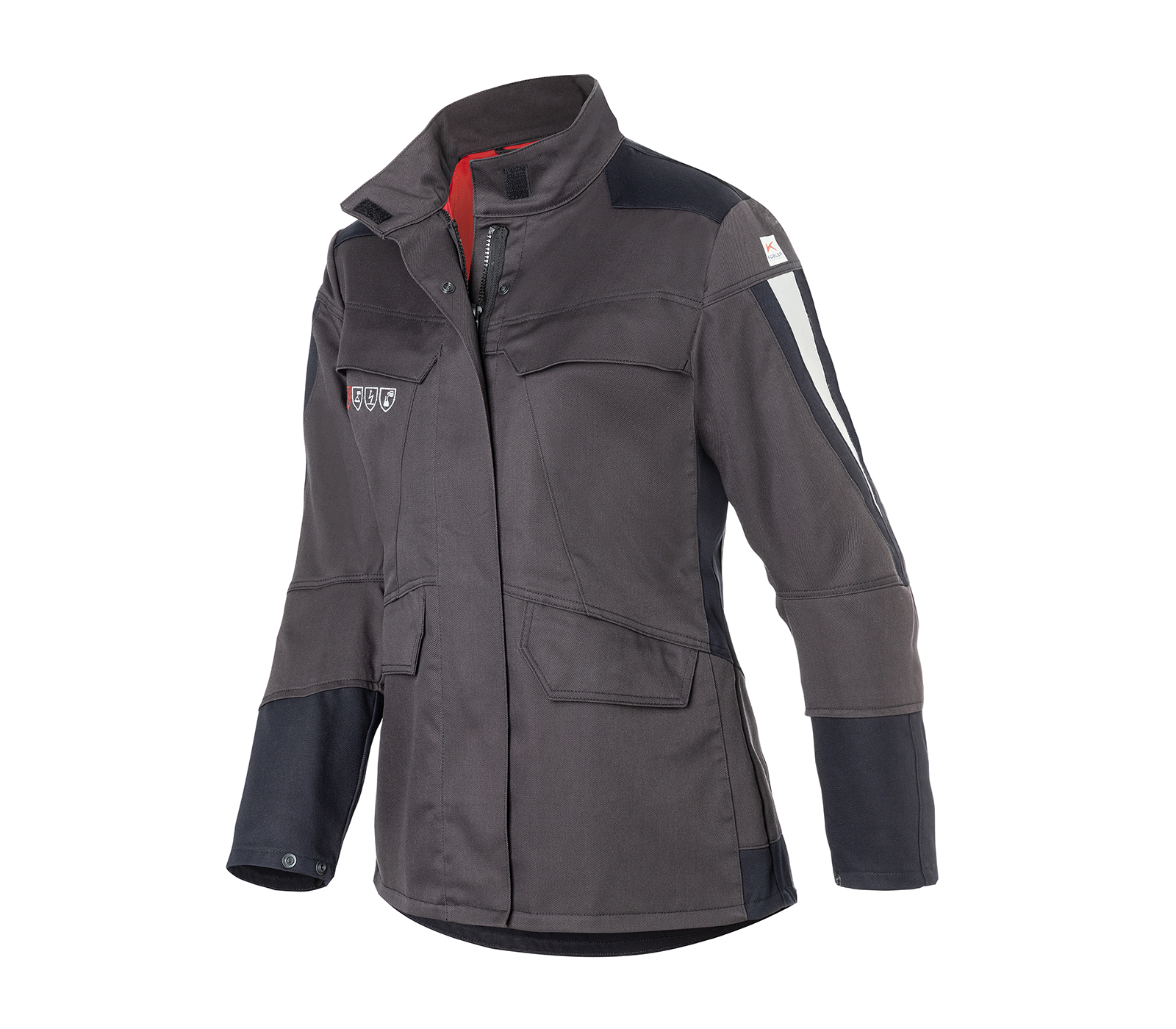 KÜBLER PROTECTIQ Damenjacke arc2 PSA 3 anthrazit/schwarz  1491 8428-9799-48