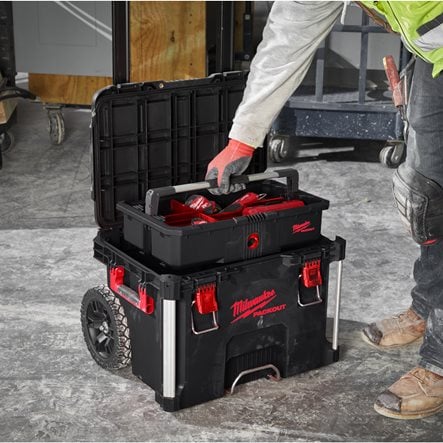 Milwaukee PACKOUT Werkzeugtrage 4932480625 mit Trennstege und 11kg Traglast