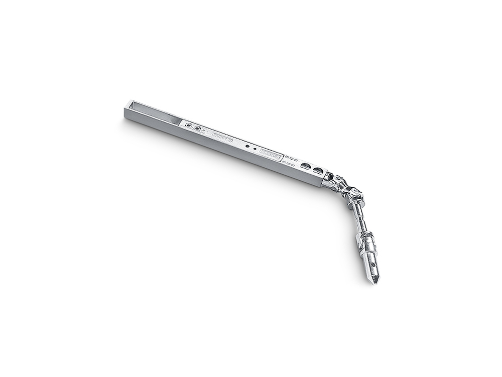 OL-Getriebe, FZ 92, mit Zubehör, horizontal,Hub 54mm, naturton eloxiert