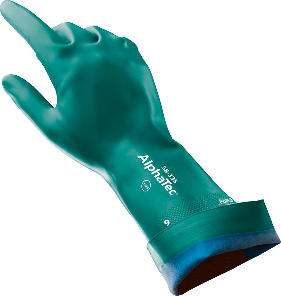 Ansell Chemikalienschutzhandschuh AlphaTec® AQUADRI® 58-335 Ansell Chemikalienschutzhandschuh AlphaTec® AQUADRI® 58-335
