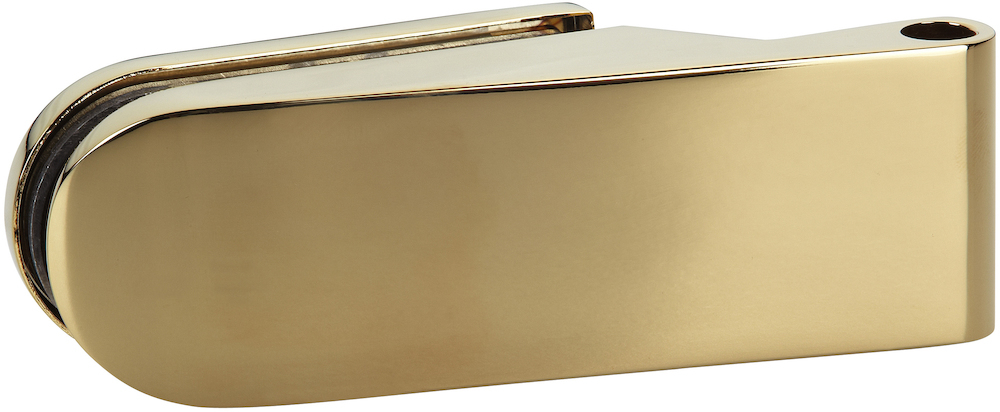 Produktbild HERMAT Glastürband 6215,2tlg,FT24,rund,messingfarbig PVD-beschichtet