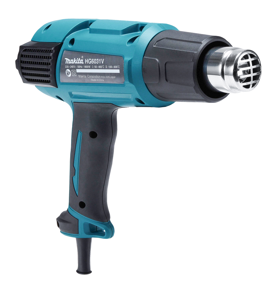 Makita Heißluftgebläse HG6031VK 1800W 50-600°C Kit