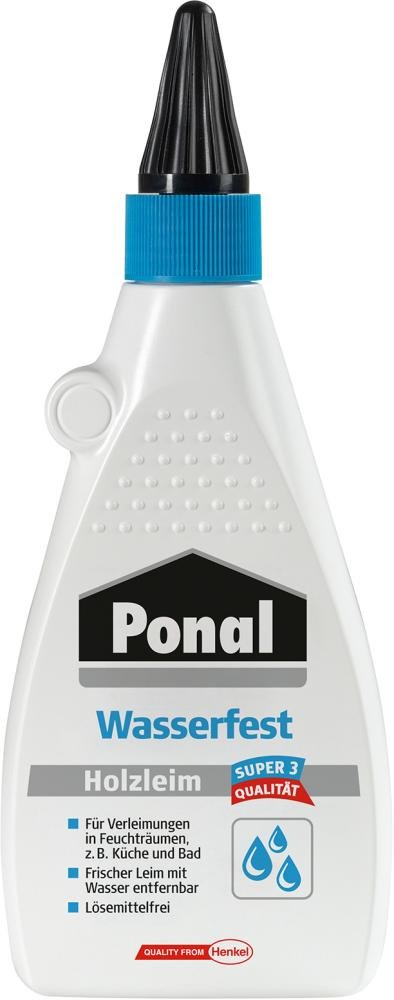 Ponal Super 3 Wasserfest Holzleim Weißleim Henkel