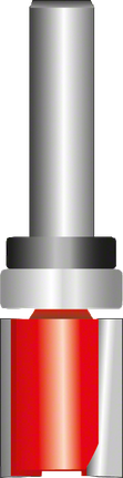 Bosch Expert for Wood Laminate-Fräser, 8-mm-Schaft., Fräser, Metallwerkzeug, Metallschaft, rot-silber, Schneidkopf