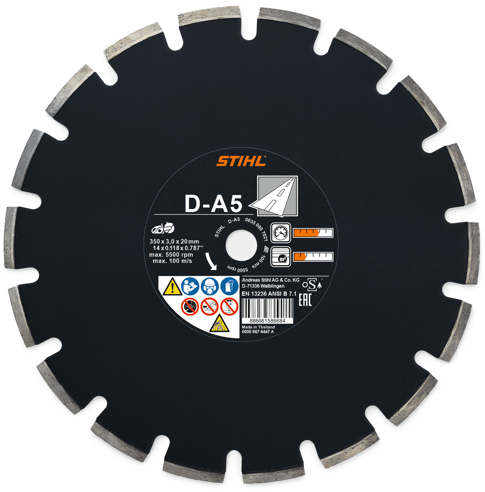 STIHL Trennscheibe D-A5 Ø 300mm/12"