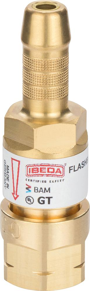 GT Sicherheitsein.Brenng. Tülle 9mm-G3/8 L"
