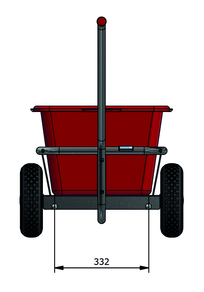 Handwagen feuerverzinkt