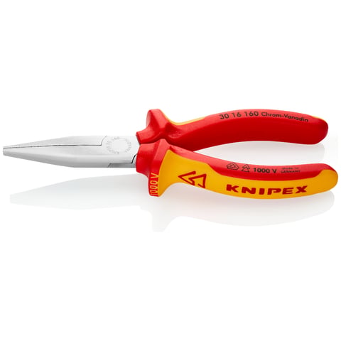 Knipex VDE Langbeckzange 30 16 160 160mm Chrom-Vanadin-Stahl