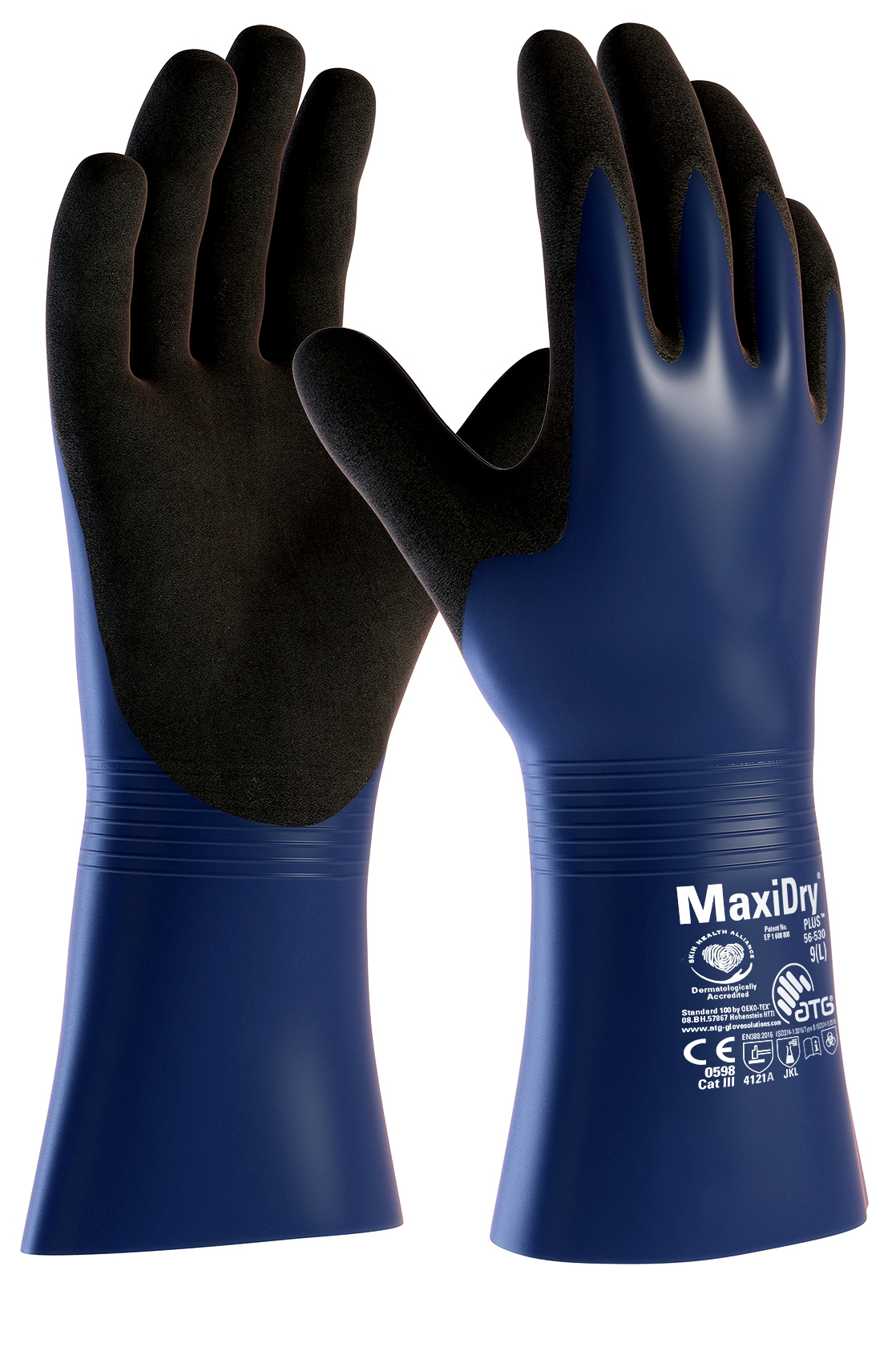 ATG® MaxiDry® Plus™ Chemikalienschutz-Handschuhe (56-530)