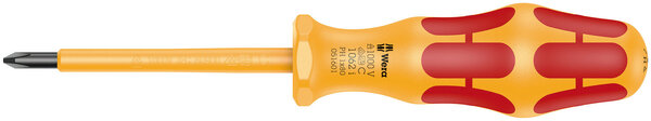 1062 i PH VDE-insulated Kraftform Phillips-head screwdriver, PH 1 x 80 mm, Gerät, Schraubenzieher, Werkzeug