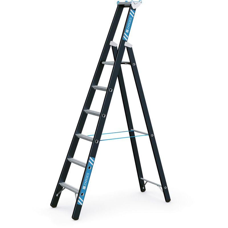 ZARGES Megastep S - LM-Stehleiter SL 6 Sprossen 41148