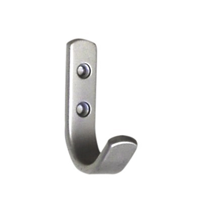 Format Mantelhaken "Hali" Aluminium nat. elox. 72mm