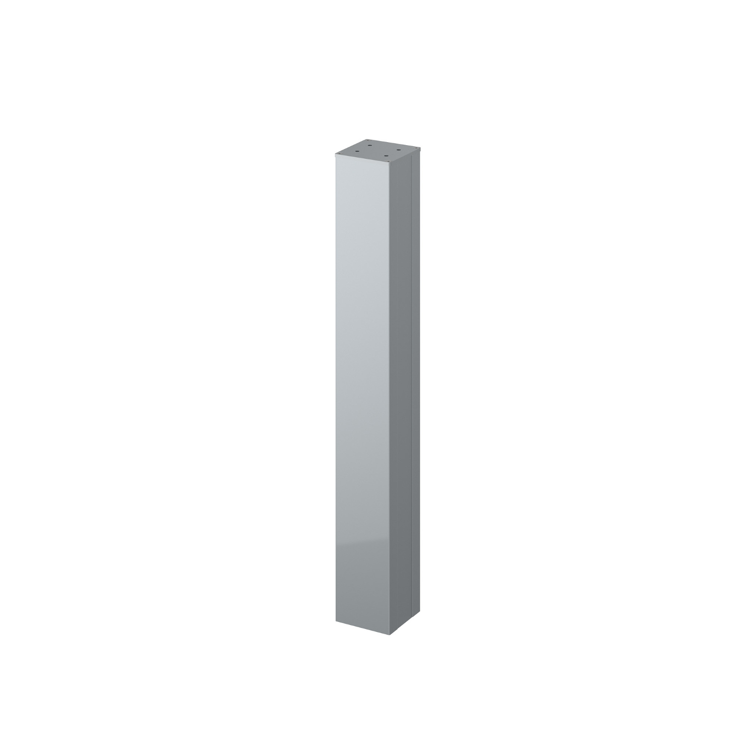 HETTICH LegaDrive, Säule mit fixer Länge, 670, Aluminium, eloxiert, silber