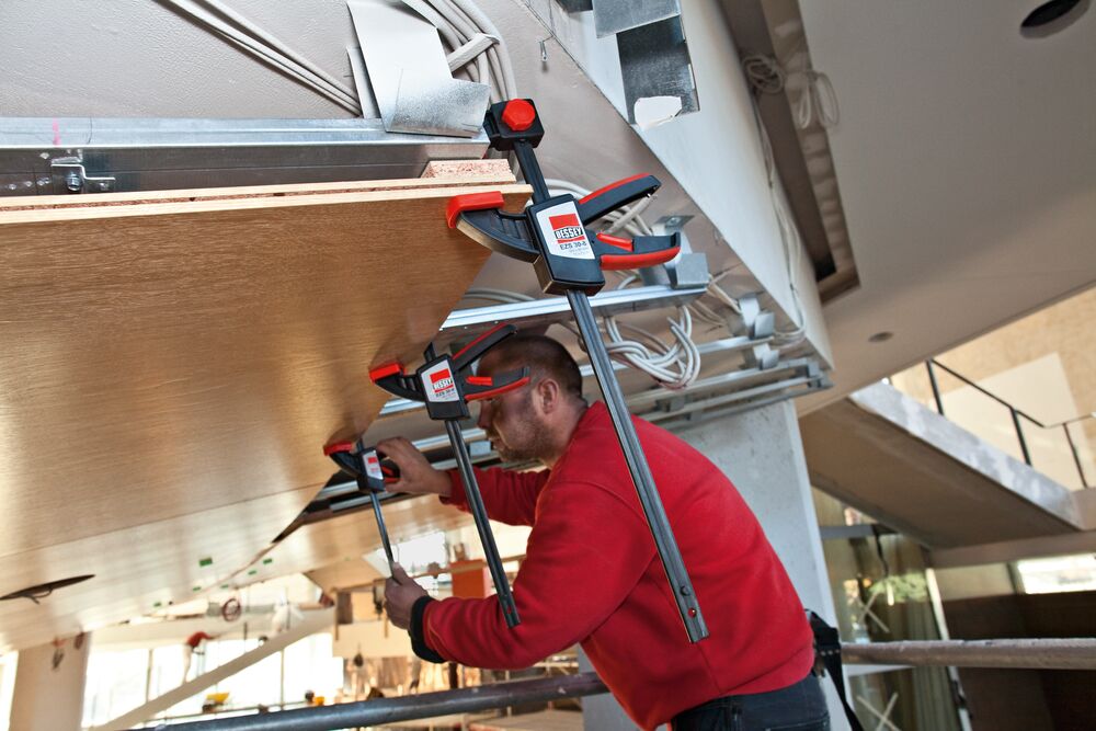 Bessey Einhandzwinge EZS45-8 450mm Spannweite 80mm Ausladung 2000N Spannkraft
