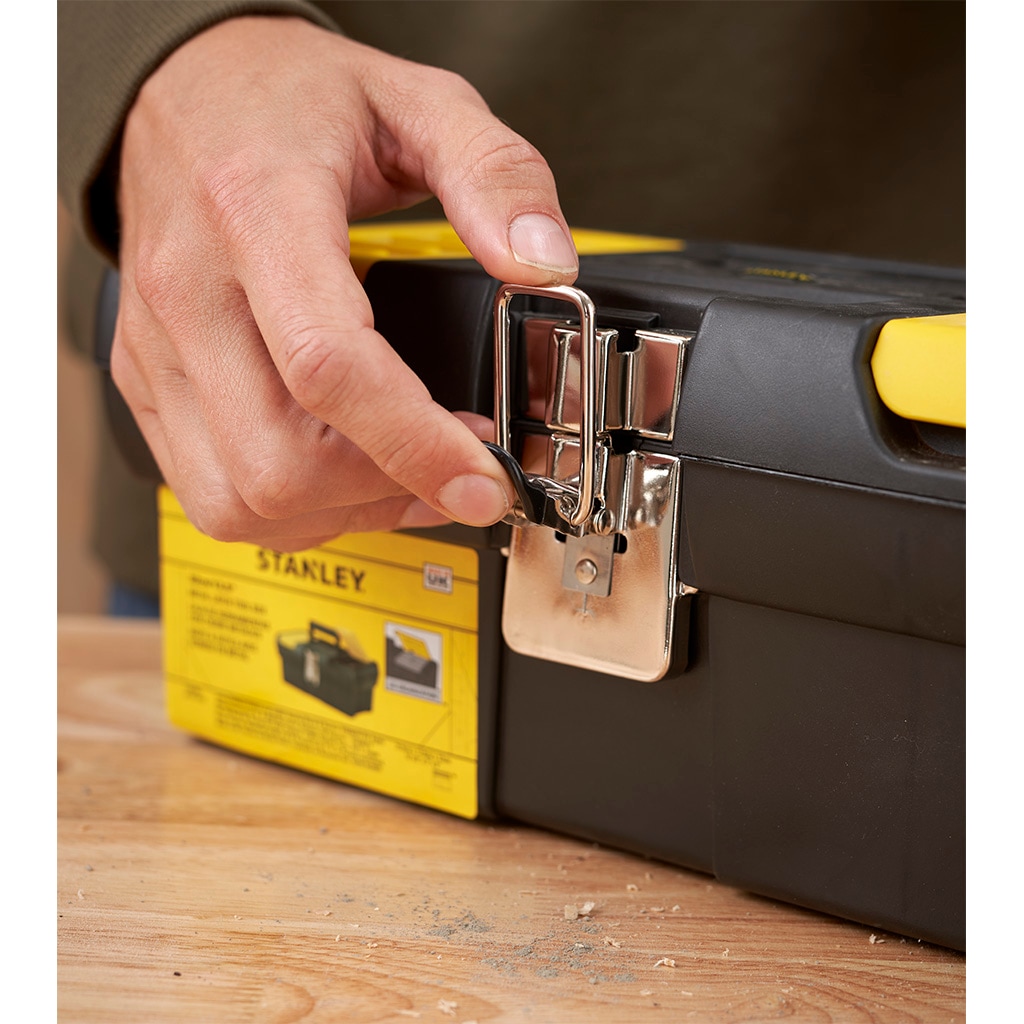 Stanley Werkzeugbox Millenium 61x27x28,4cm 24 Zoll mit Organizer und Metallschließen