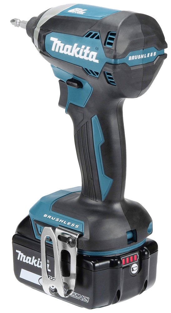 Makita Akku-Schlagschrauber DTD153RTJ 18V 5.0Ah 170Nm bürstenlos mit 2 Akkus und Ladegerät im MAKPAC