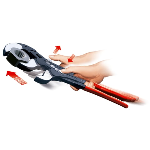 Knipex Cobra XXL Wasserpumpenzange 87 01 560 560mm Rohre bis 115mm Muttern bis 120mm