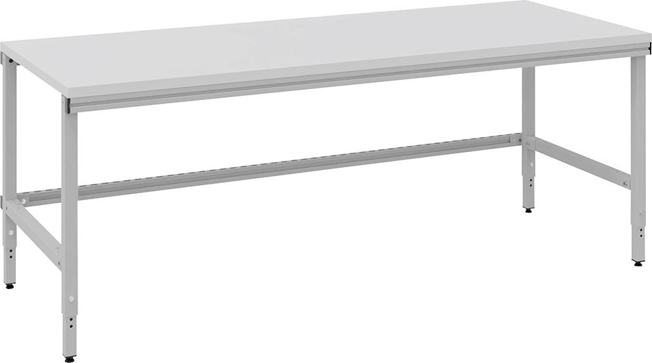 OTTO KIND Grundtisch Multi4easy B2030xT800xH720-1020 mm Tischplatte Melamin manuell verstellbar