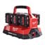 Milwaukee M18™ PACKOUT™ 6-fach Schnellladegerät M18 PC6