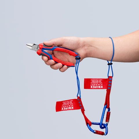 Knipex Seitenschneider 70 02 160 160mm Präzisionsschneiden Comfort-Griffe Vanadin-Elektrostahl
