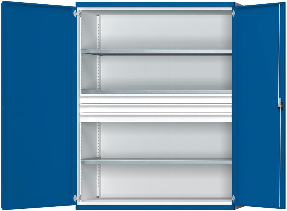 ANKE Schwerlastschrank ohne Mittelwand, mit 3 Schubladen FH 120 mm