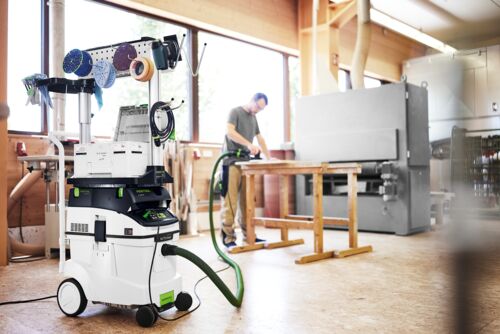 Absaugmobil CLEANTEC CTM 48 EI AC, Krankenhaus, Fabrik, Holz, Reinigen, Person
