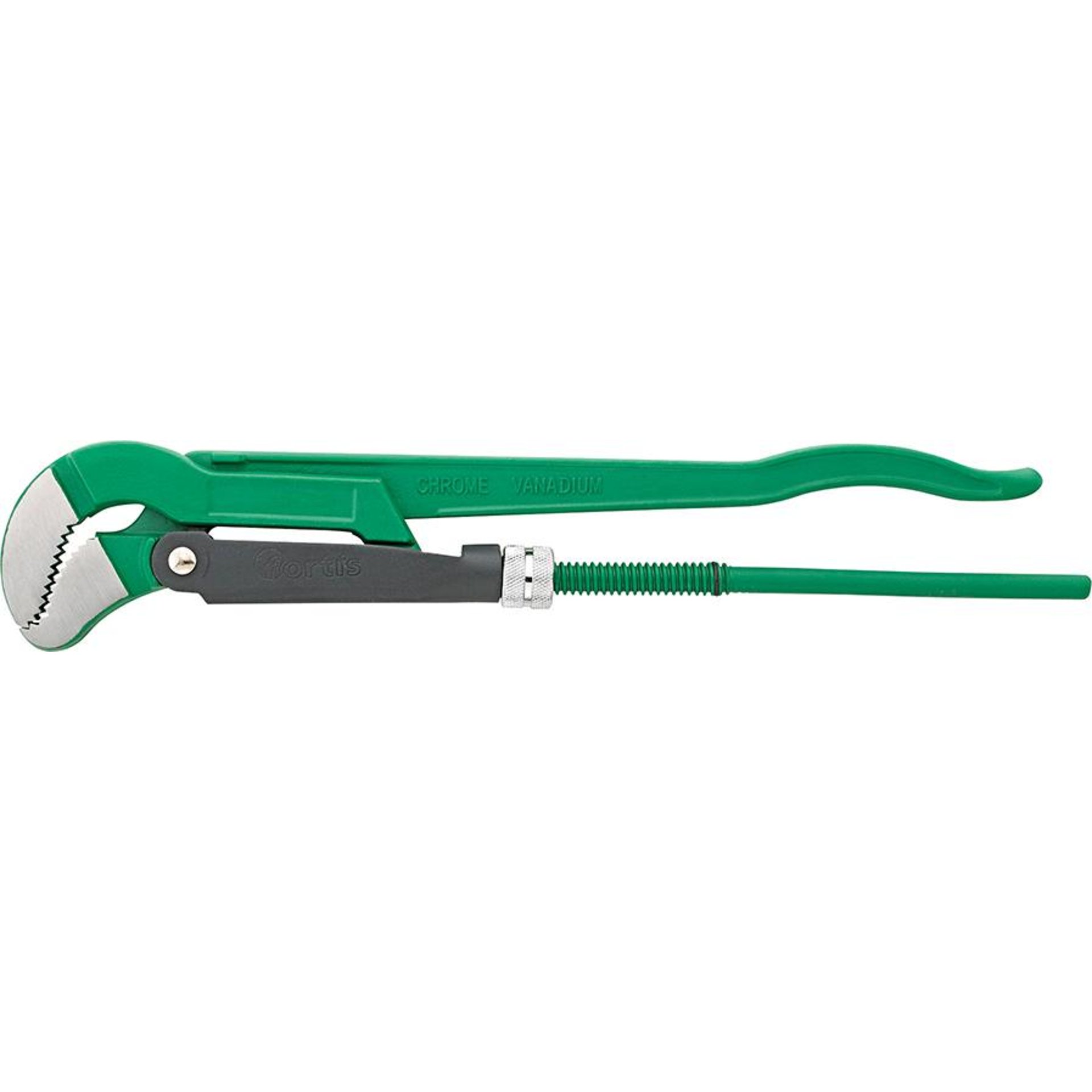 Fortis Eckrohrzange S-Maul 3. Zoll