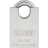 Abus Vorhangschloss 90RK/50 TITALIUM™ mit Edelstahlbügel