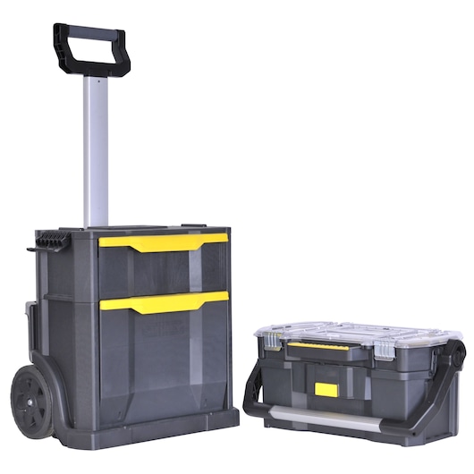 Stanley Rollende Werkstatt 2-IN-1 STST1-79231 mit Werkzeugtrage und Organizer